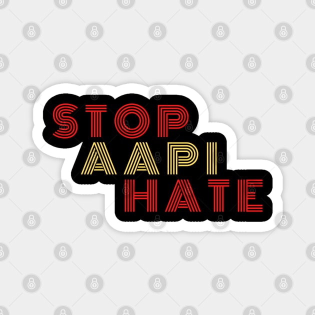 Stop AAPI hate Magnet by Try It