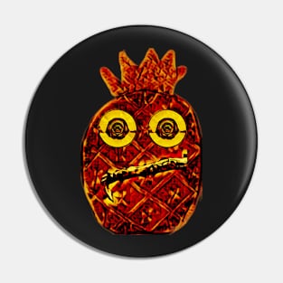 Ring-eyed pineapple in burnt orange Pin