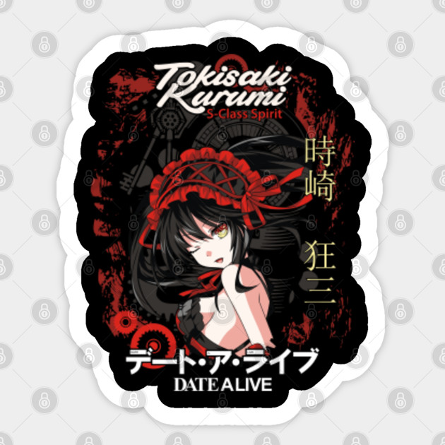 Get Wallpaper Kurumi Tokisaki Date A Live Anime Girls Sticker Teepublic Desktop Wallpaper Free