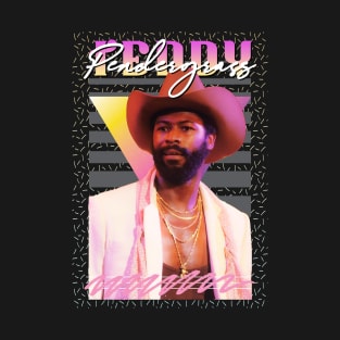 Teddy Pendegrass Retro Aesthetic 80s Fan Art T-Shirt