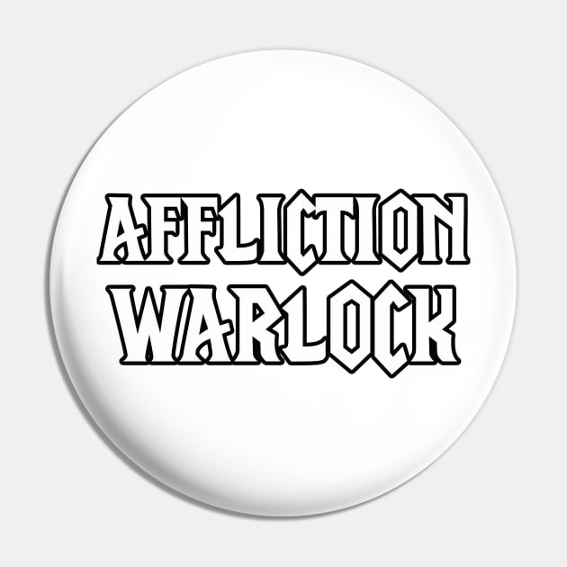 Affliction Warlock Pin by snitts