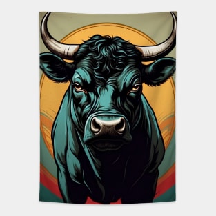 Black Bull Tapestry