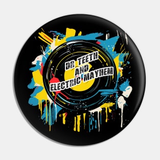 Dr. Teeth Colorful Pin