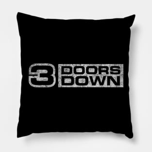 Vintage  3 Doors Down Pillow