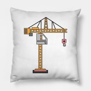 My Little Toy Crane Pillow