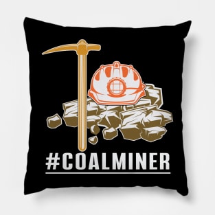 Coal Miner Pillow