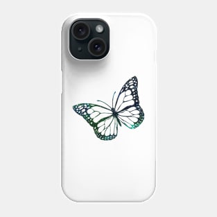 Green Butterfly Phone Case