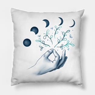 Chin Mudra & Moon Cycle Pillow
