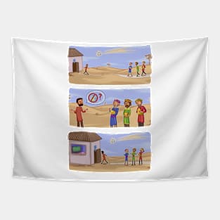 Christmas - Soccer Tapestry