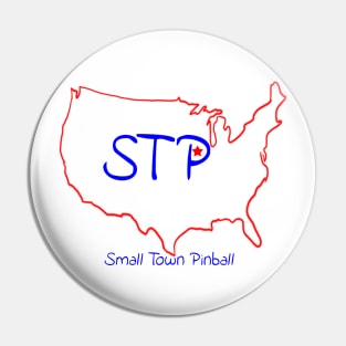 STP - Small Town Pinball Pin