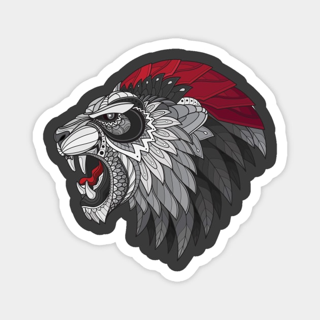 The Lion King Magnet by King Tiger