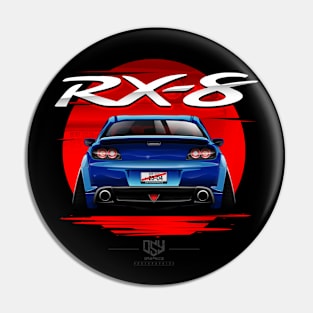 RX8 Rotary Slammed Wide Body (Blue) Pin