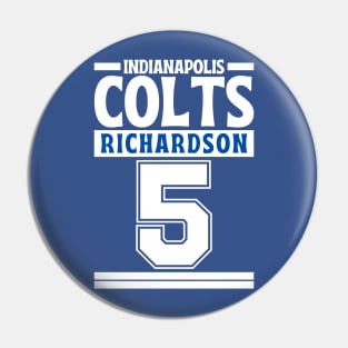 Indianapolis Colts Richardson 5 Edition 3 Pin