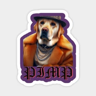 LABRADOR RETRIEVER OLD SCHOOL Magnet