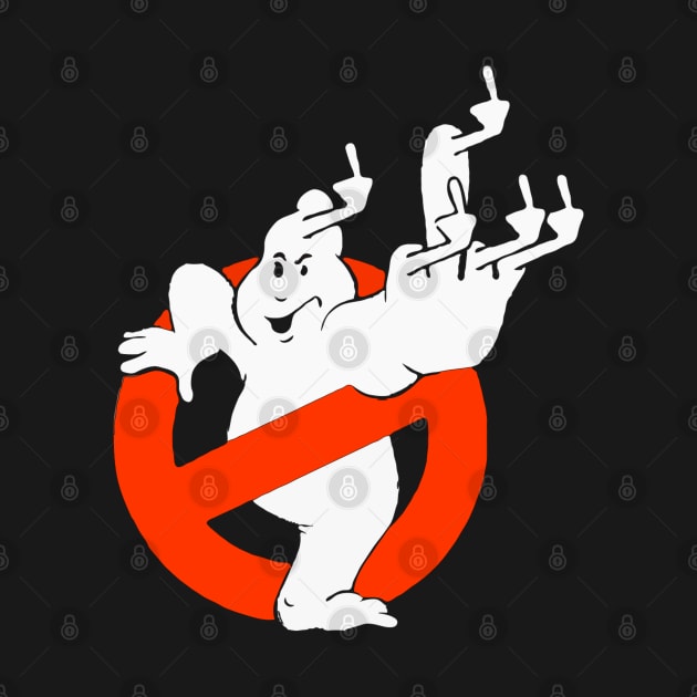 MIDDLE FINGER GHOSTBUSTER by Lolane