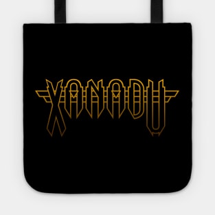 XANADU (gold outline) Tote