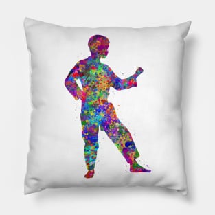 Taekwondo man Pillow