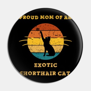 exotic shorthair cat mom Pin