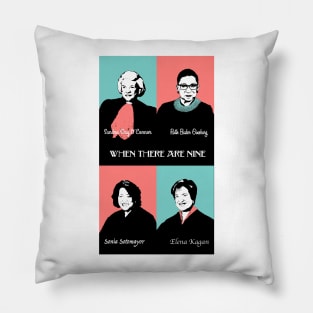 When there are Nine Supreme Court Pillow