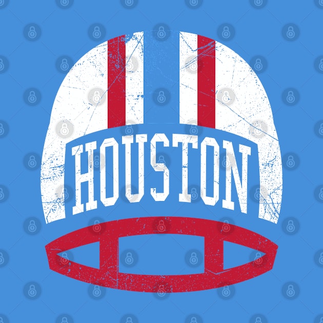 Houston Retro Helmet - Blue by KFig21