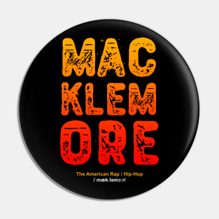 macklemore Pin