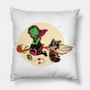 Galactic Delivery Service Pillow