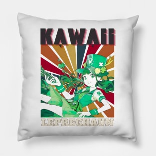 Kawaii Leprechaun Pillow