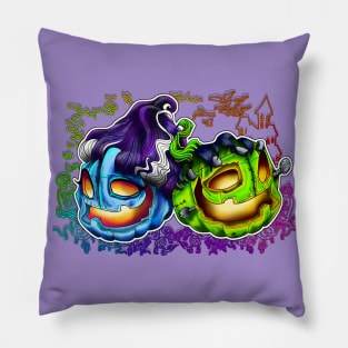 FrankenPumpkins Pillow