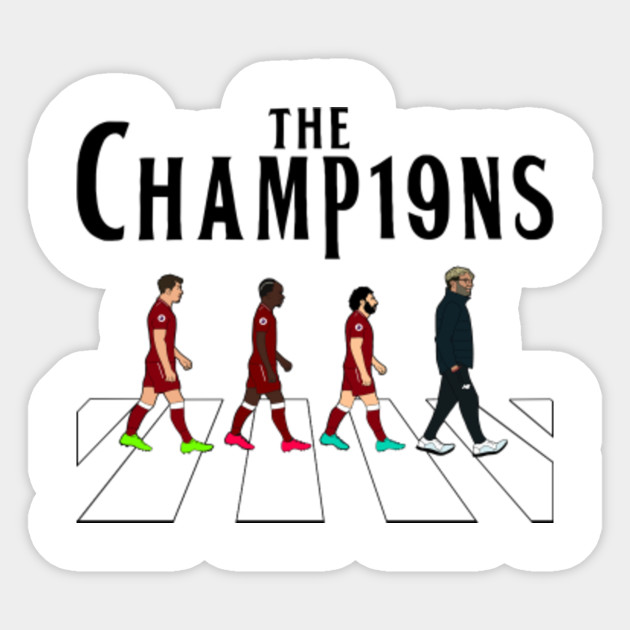 Liverpool Fc The Champ19ns Liverpool Fc Sticker Teepublic