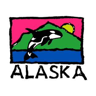 Vintage Alaska Decal T-Shirt