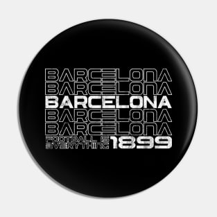 Football Is Everything - Barcelona FC Crossbar Retro Pin