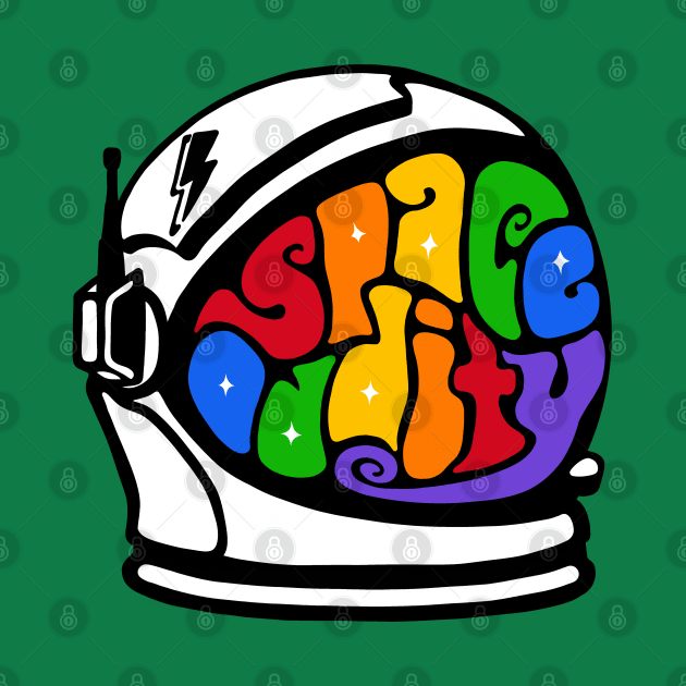 Space Oddity Astronaut Helmet Word Art by Slightly Unhinged