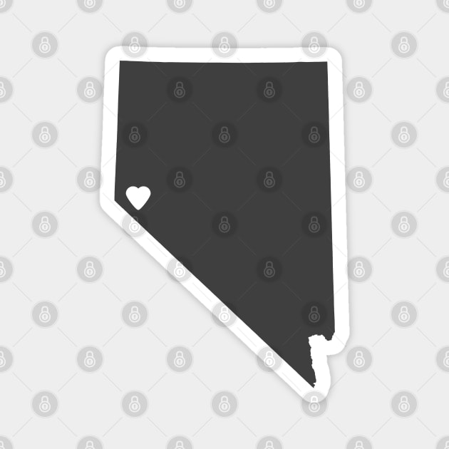 Nevada Love Magnet by juniperandspruce