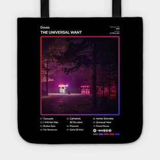 Doves - The Universal Want Tracklist Album Tote