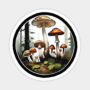 Forest of Mushrooms #2 Magnet