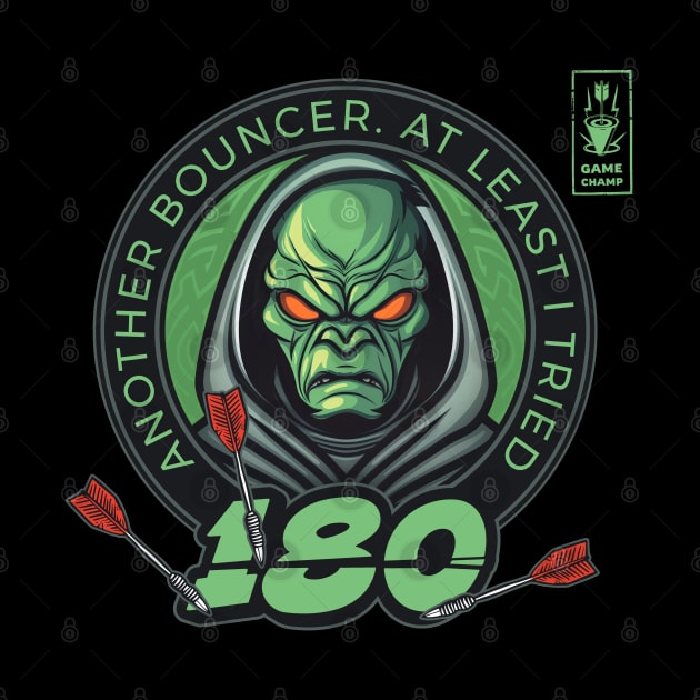 Dart 180 Onehundredandeigthy Bouncer Green Player by Adam Brooq