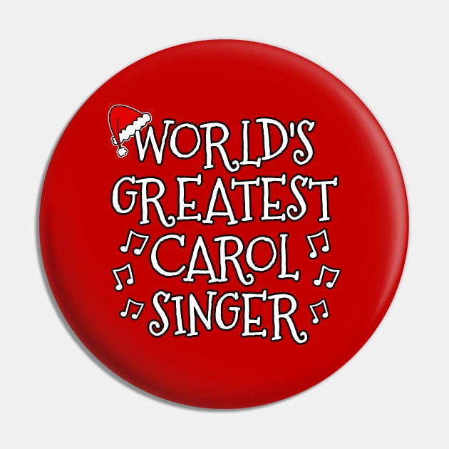 World's Greatest Carol Singer Church Christmas 2022 Pin by doodlerob