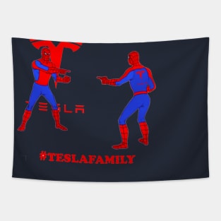 #TESLAFAMILY Tapestry