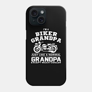 I'm a Biker Grandpa Phone Case