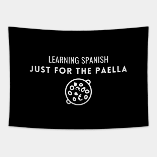 Learning Spanish just for the Paella Tapestry