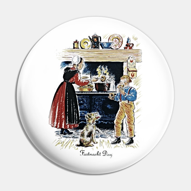 Fastnacht Day Pin by matthewmazurkiewicz