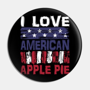 I Love American Apple Pie Pin