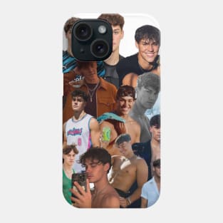 noah beck photo collage Phone Case