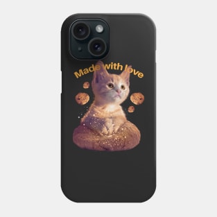 Cat Making Biscuits Phone Case