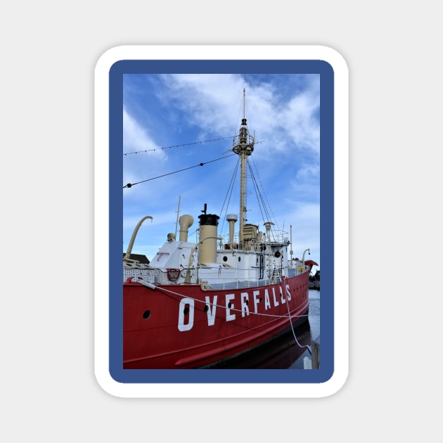 Overfalls Light Ship Magnet by searchlight