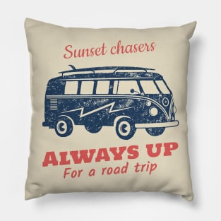 Sunset Chasers Pillow