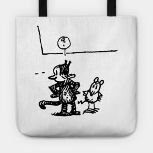 Krazy Kat and Ignatz Mouse Classic Comic Tote