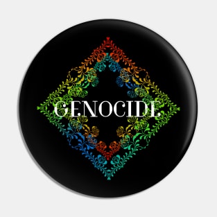 Genocide Dark Pin