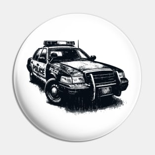 Police car Pin