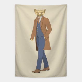 pine marten detective Tapestry